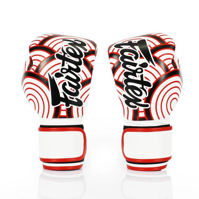 Fairtex BGV14WR Japanese Art Muay Thai Boxing Gloves