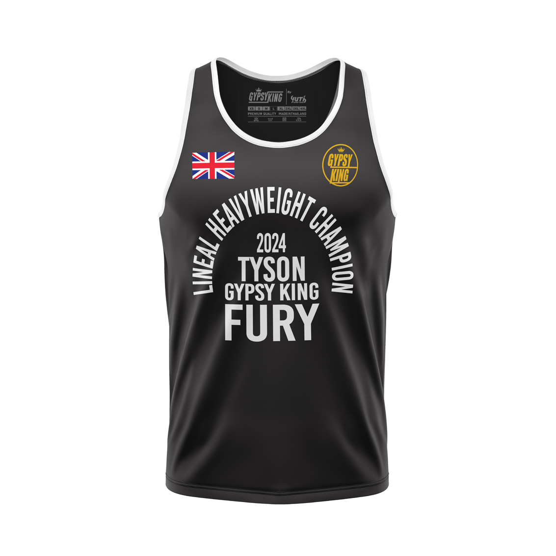 Tyson Fury Gypsy King - Singlet - Fight.ShopSingletGypsy KingXS