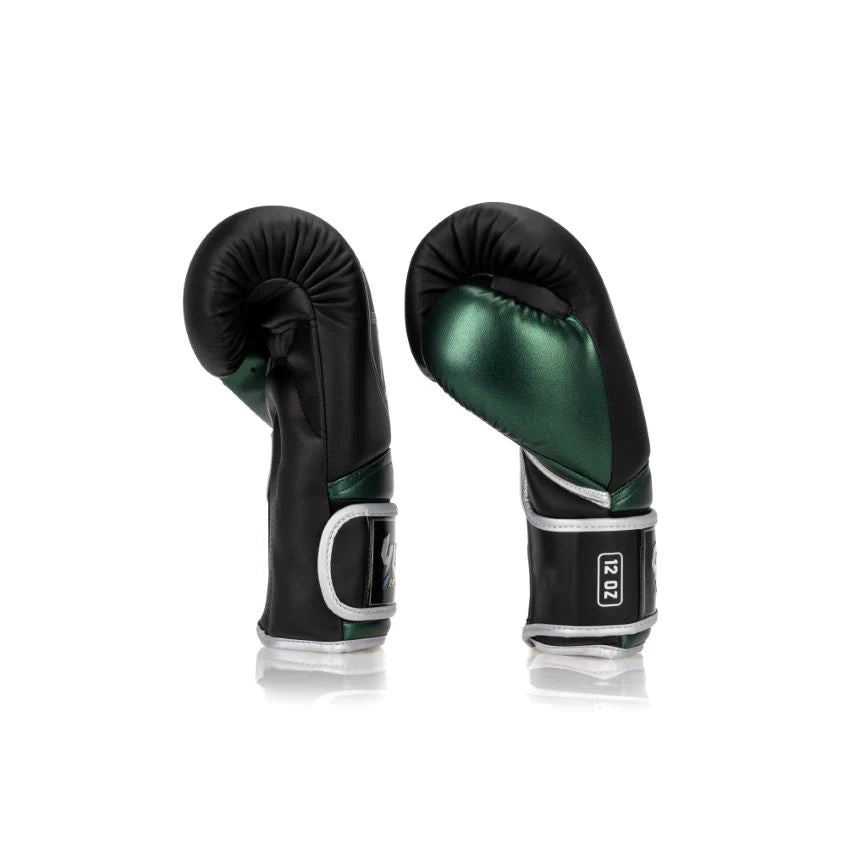 Dark green boxing gloves on sale