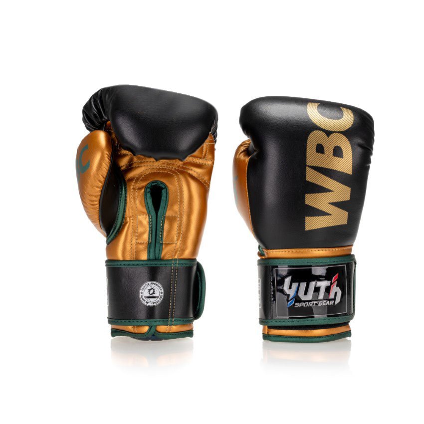 WBC X Yuth Hybrid Competition Boxing Gloves - Fight.ShopBoxing GlovesYuth X WBCBlack/Gold8oz