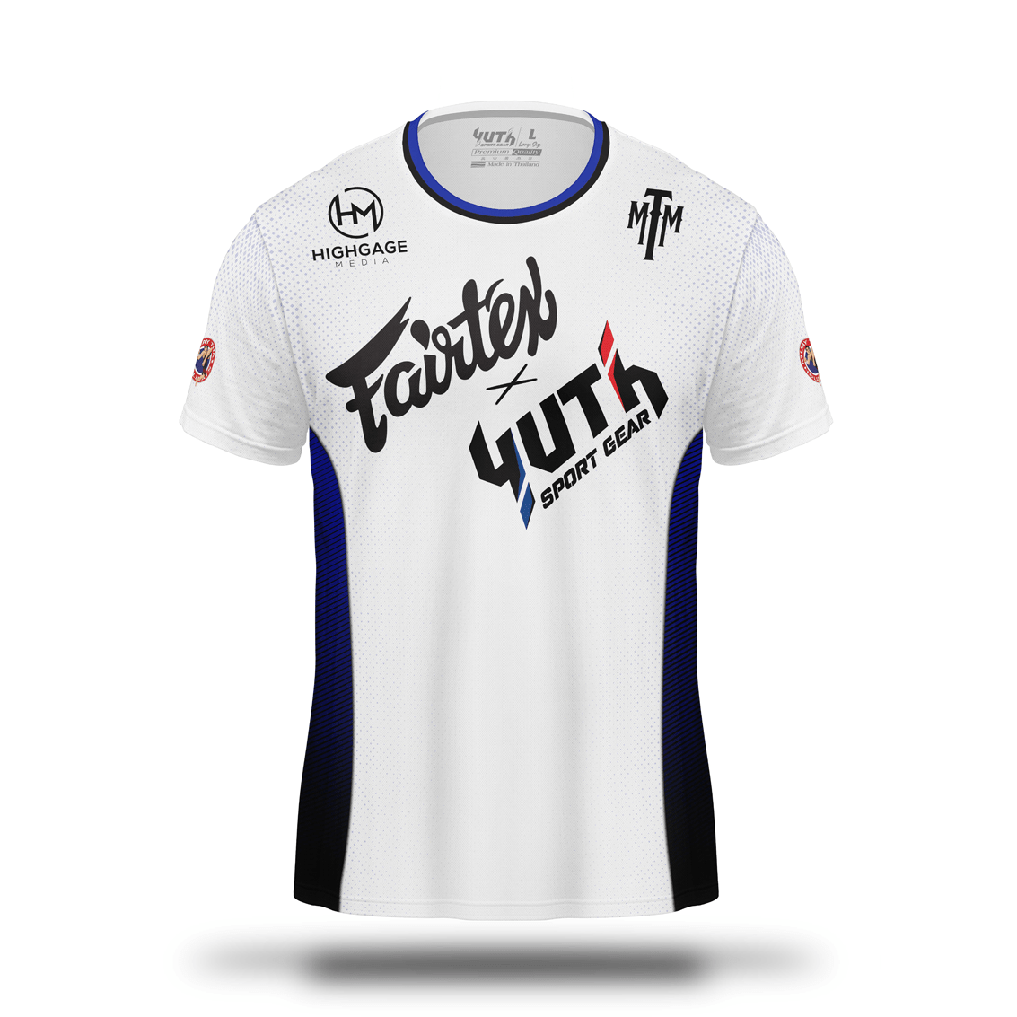 Yuth X Ellis Barboza T-Shirt - Fight.ShopT-ShirtYuthWhite/BlueXS