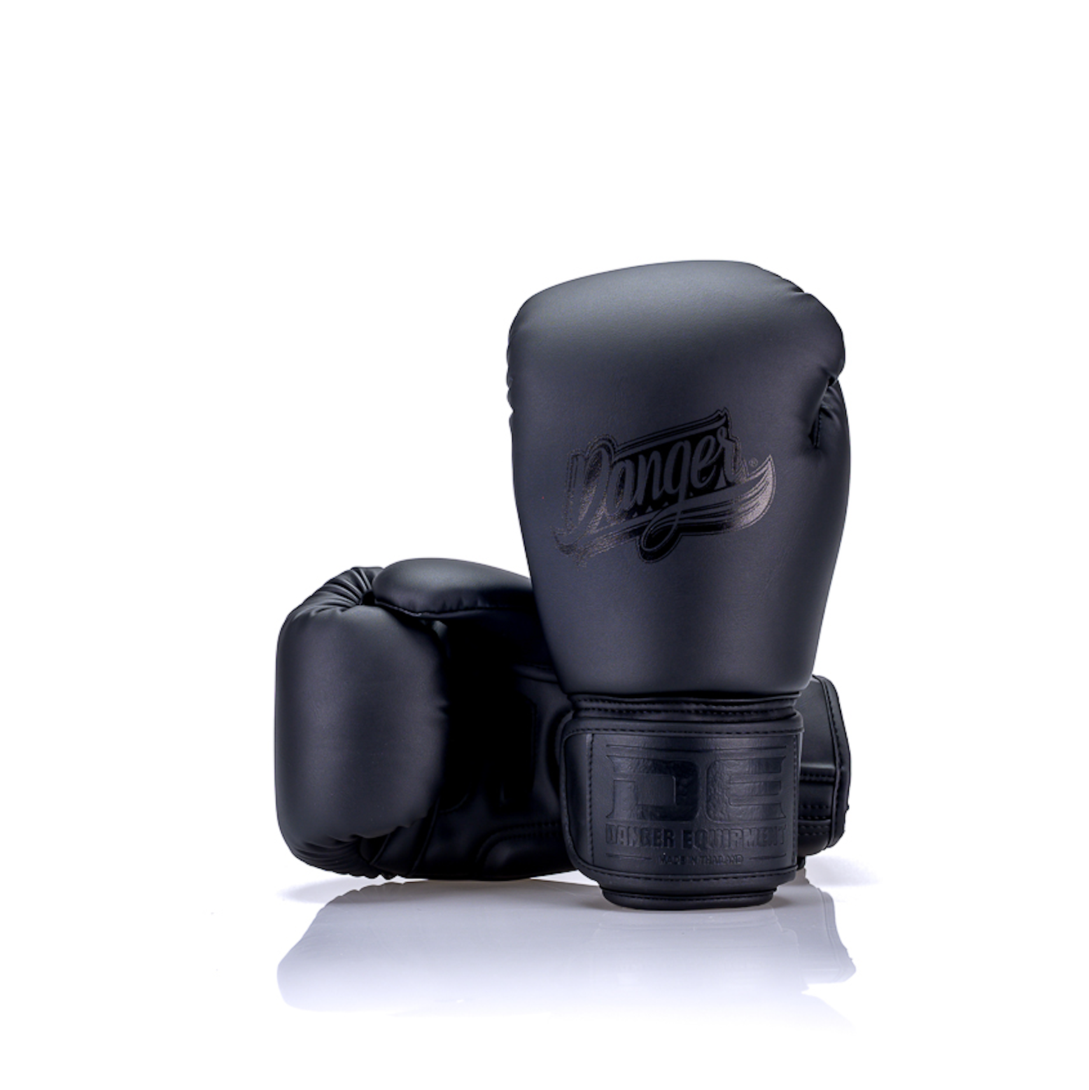 Black Danger Equipment Super Max Boxing Glove Semi-Leather Back/Front