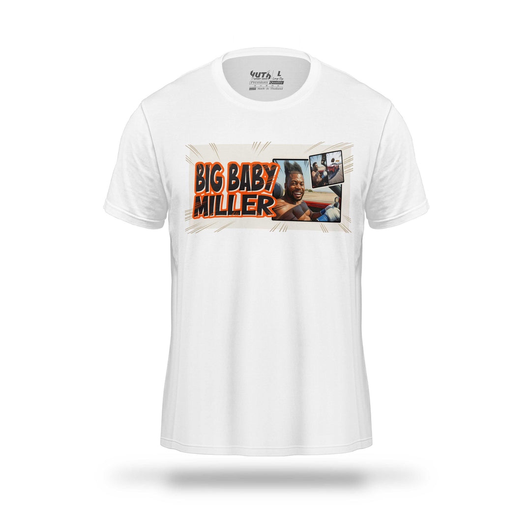 Big Baby Miller T-Shirt - Fight.ShopT-ShirtBig Baby MillerWhiteXS