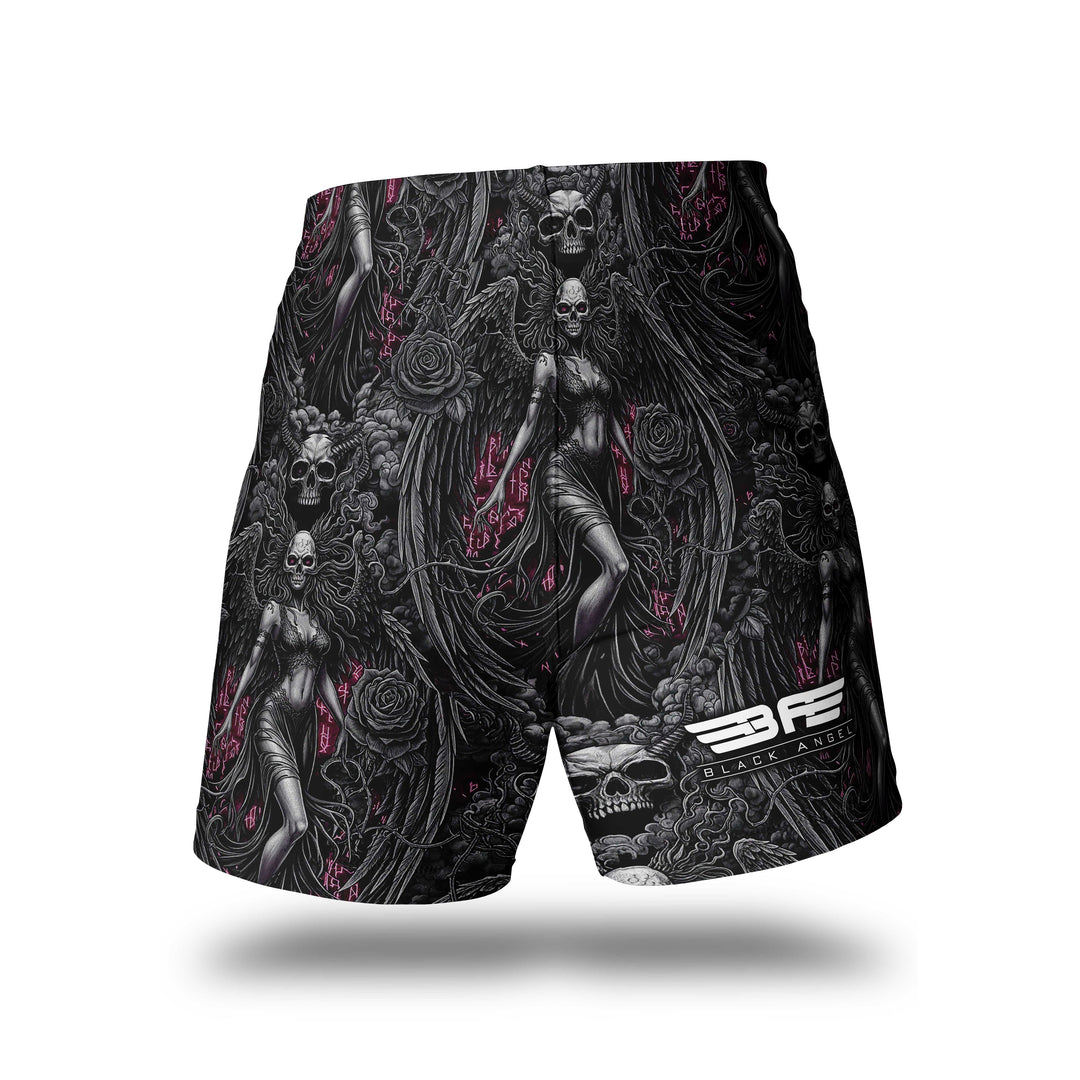 Black Angel Black Compression Shorts - Fight.ShopCompression ShortsBlackangelXS