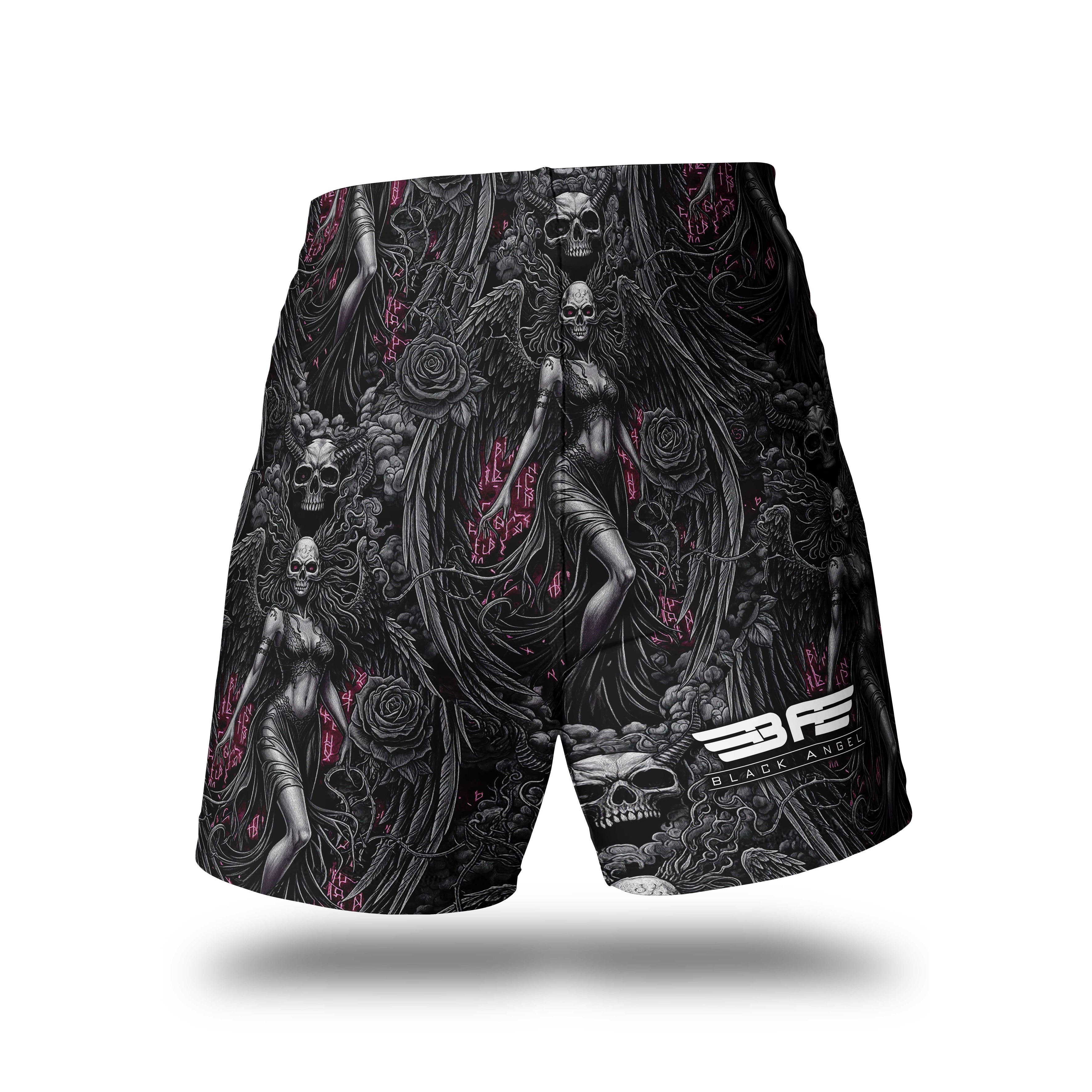Black Angel Black Compression Shorts - Fight.ShopCompression ShortsBlackangelXS