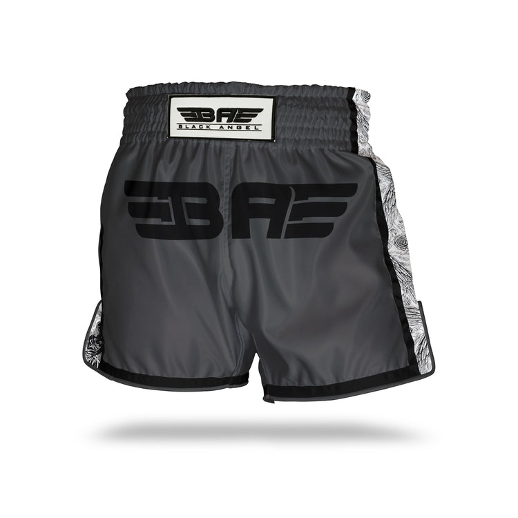 Black Angel Black Muay Thai Shorts - Fight.ShopMuay Thai ShortBlack AngelXS