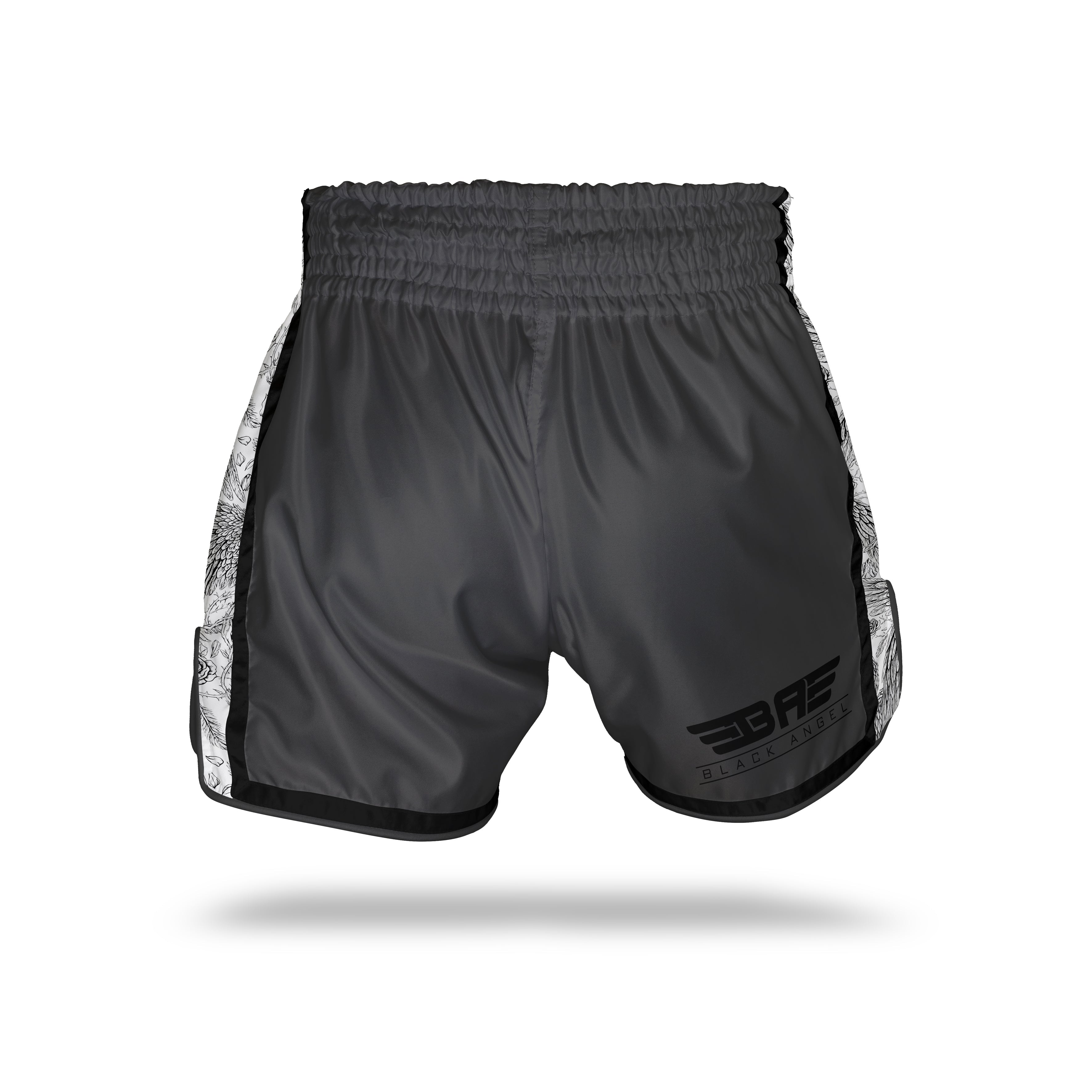 Black Angel Black Muay Thai Shorts - Fight.ShopMuay Thai ShortBlack AngelXS