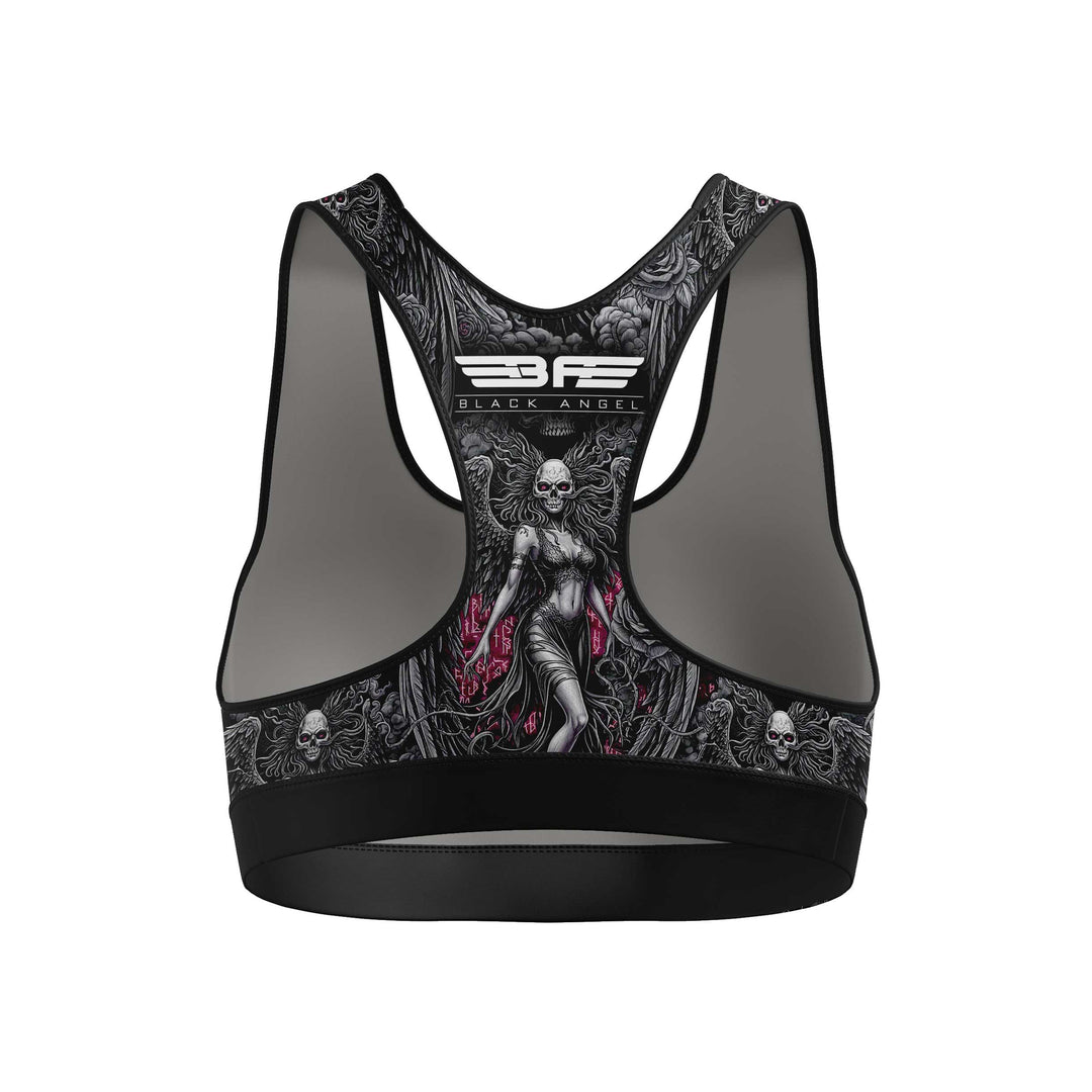Black Angel Black Sport Bra - Fight.ShopSports braBlack AngelXS