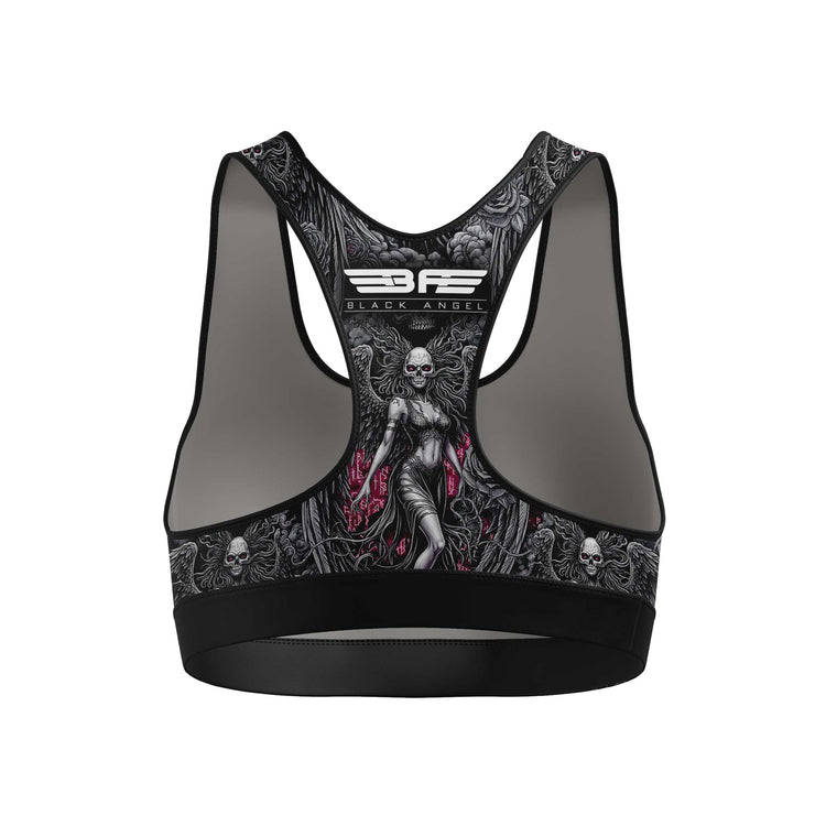 Black Angel Black Sport Bra - Fight.ShopSports braBlack AngelXS