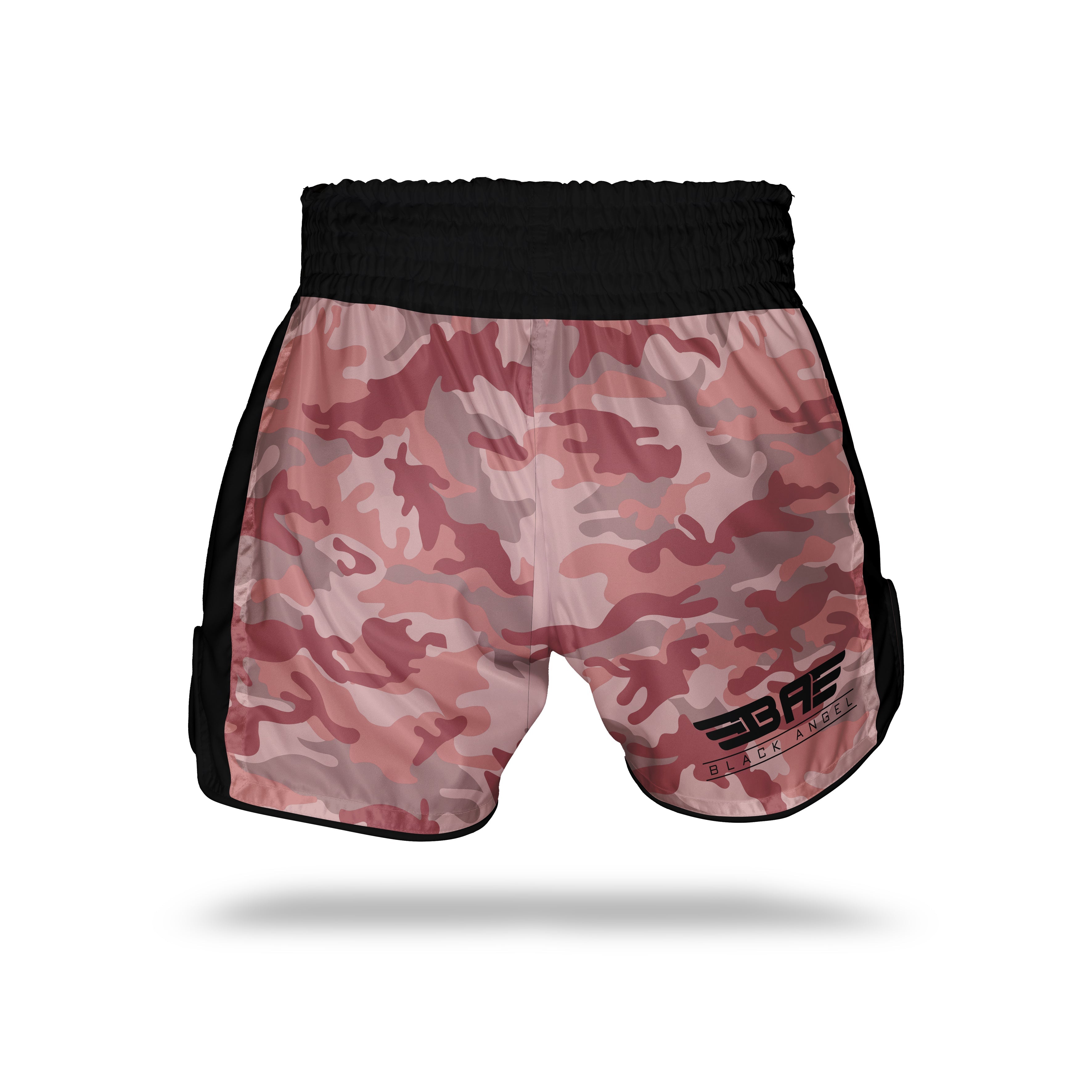 Black Angel Camo Muay Thai Shorts - Fight.ShopMuay Thai ShortBlack AngelXS