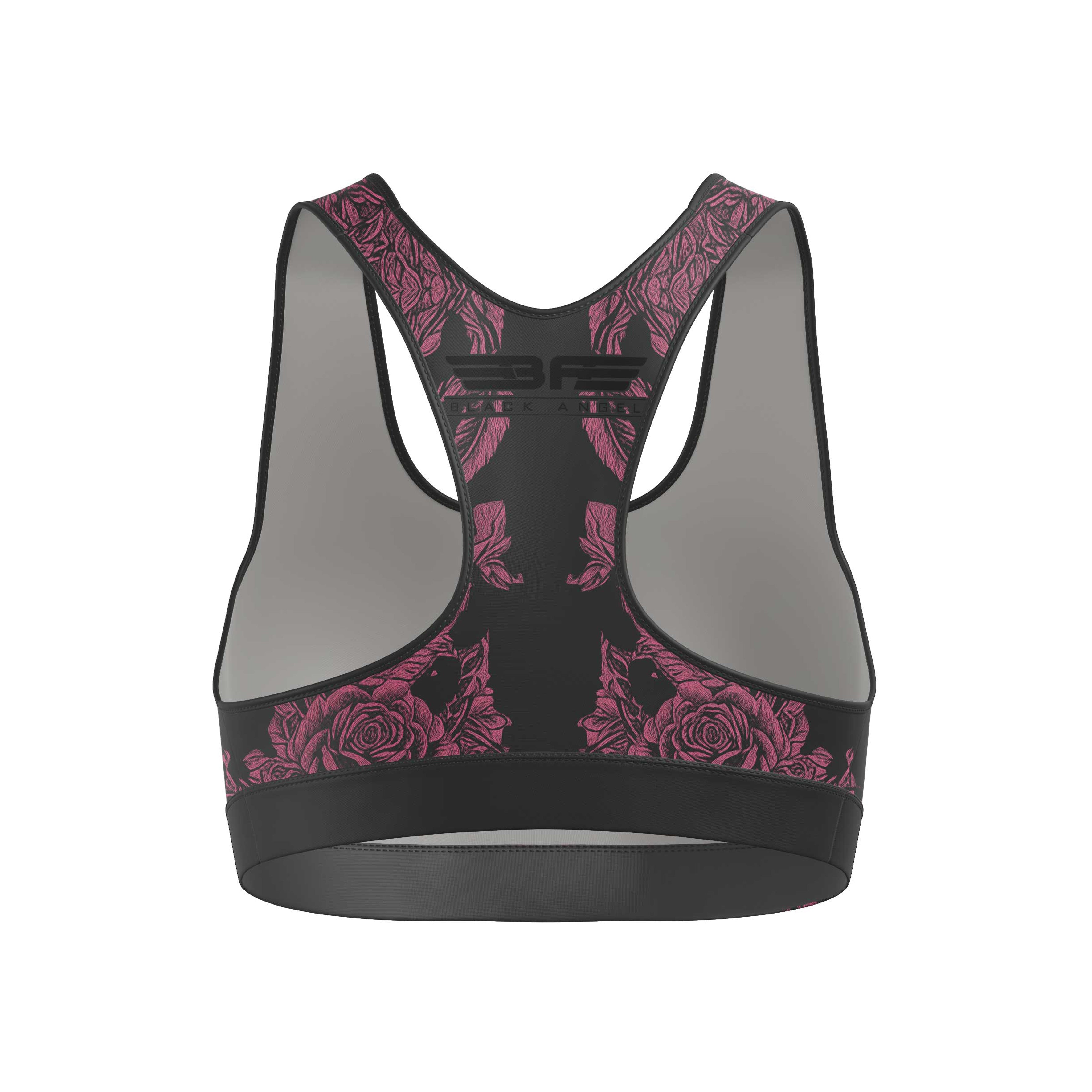 Black Angel Pink Sport Bra - Fight.ShopSports braBlack AngelXS
