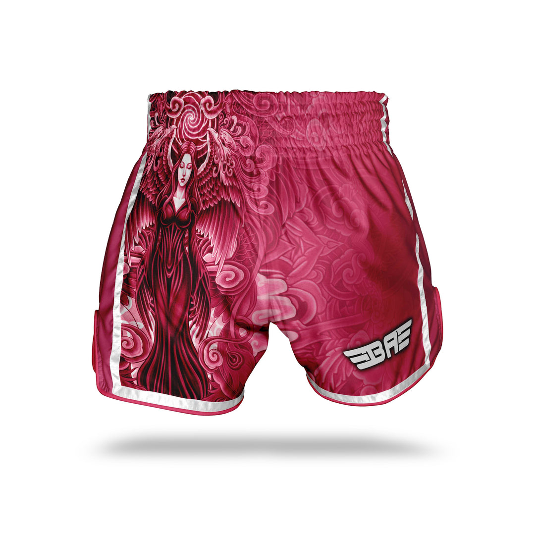 Black Angel Sublimation Muay Thai Shorts - Fight.ShopMuay Thai ShortBlack AngelXS
