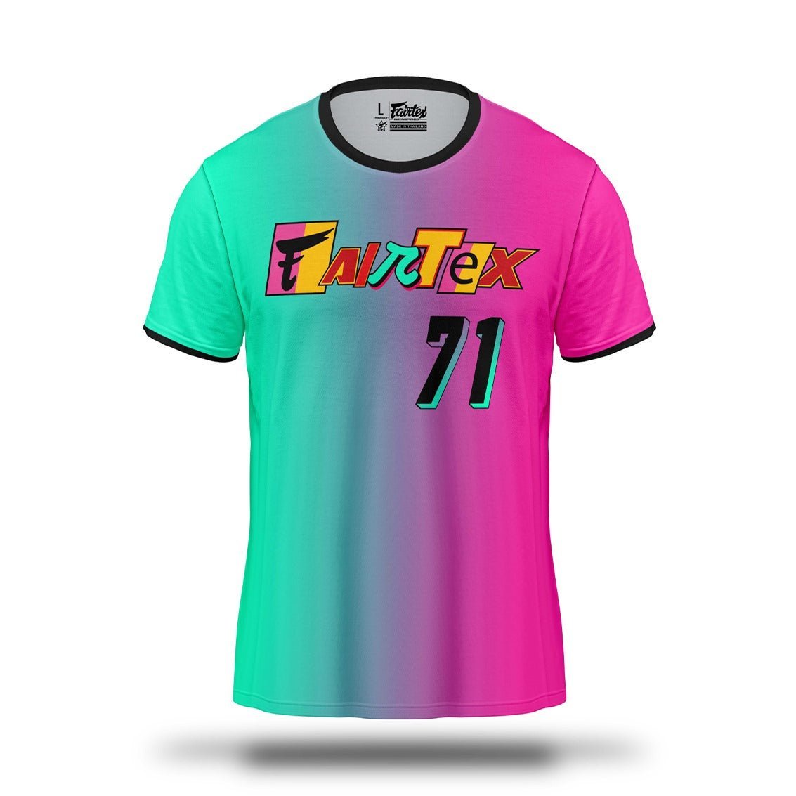 Fairtex 71 T-Shirt - Turquoise/Pink - Fight.ShopT-ShirtFairtexXS