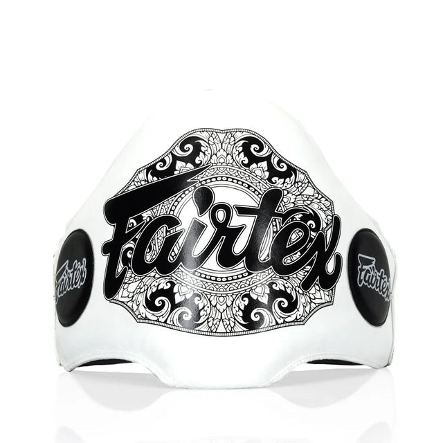 Fairtex BPV2 Leather Belly Pad - Fight.ShopBelly PadFairtexWhite