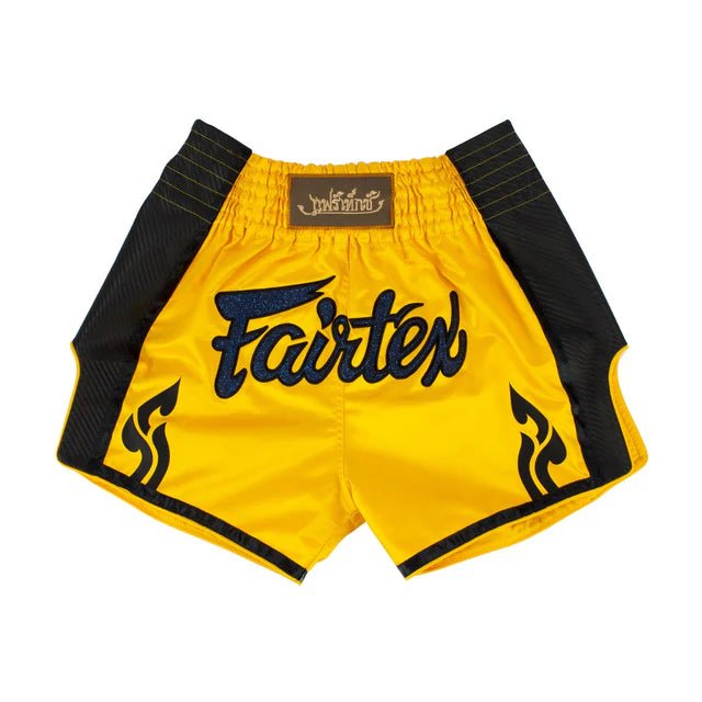 Fairtex BS1701 Yellow Slim Cut Muay Thai Boxing Shorts - Fight.ShopMuay Thai ShortFairtexXS