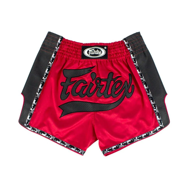 Fairtex BS1703 Red Slim Cut Muay Thai Boxing Short - Fight.ShopMuay Thai ShortFairtexXS