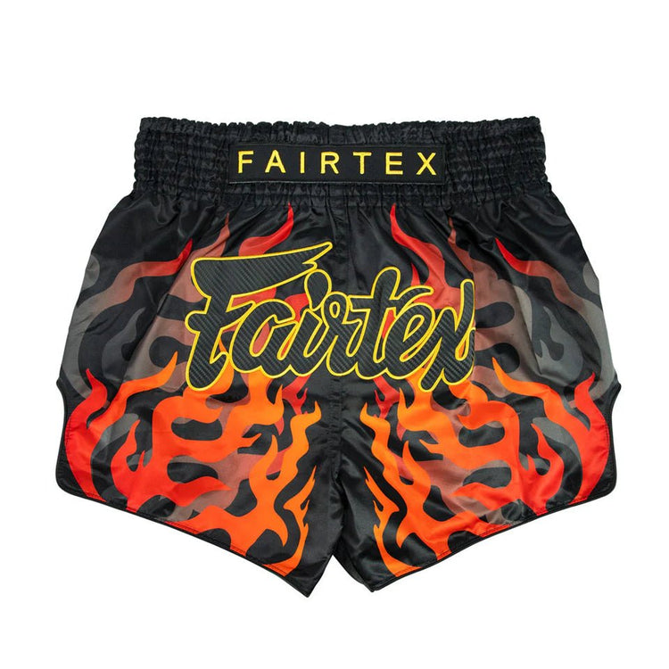 Fairtex BS1921 Black Volcano Muay Thai Boxing Short - Fight.ShopMuay Thai ShortFairtexXS