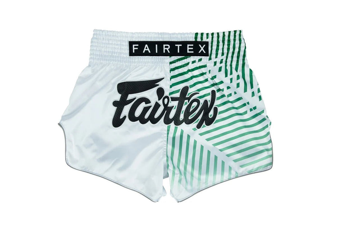 Fairtex BS1923 Racer White Muay Thai Shorts - Fight.ShopMuay Thai ShortFairtexXS