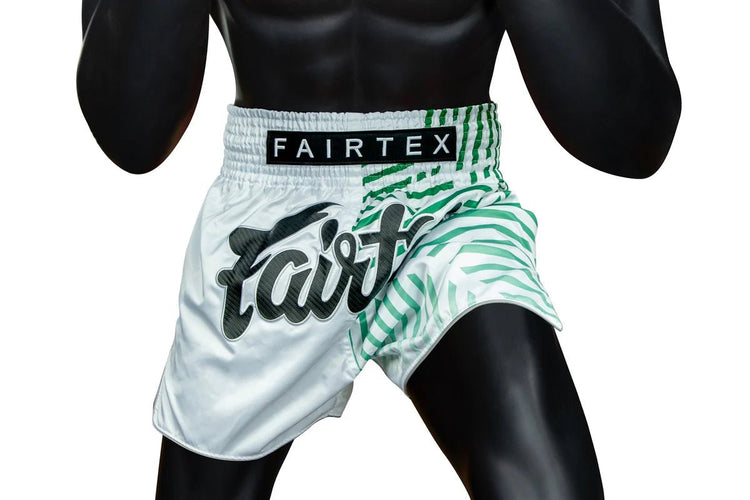 Fairtex BS1923 Racer White Muay Thai Shorts - Fight.ShopMuay Thai ShortFairtexXS