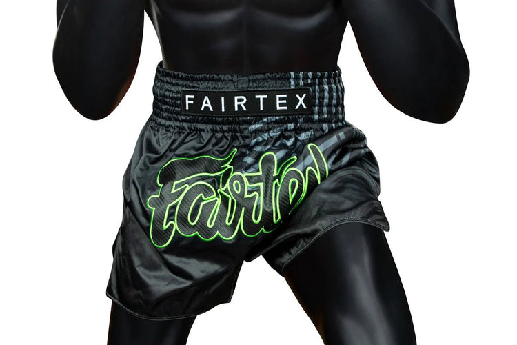 Fairtex BS1924 Racer Black Muay Thai Boxing Shorts - Fight.ShopMuay Thai ShortFairtexXS