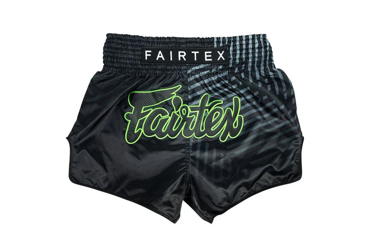 Fairtex BS1924 Racer Black Muay Thai Boxing Shorts - Fight.ShopMuay Thai ShortFairtexXS