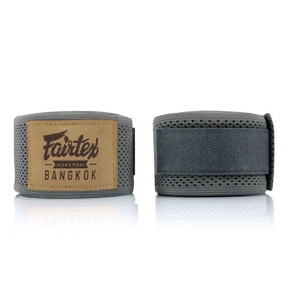 Fairtex HW4 Elastic Handwraps - Fight.ShopHand WrapFairtexGray