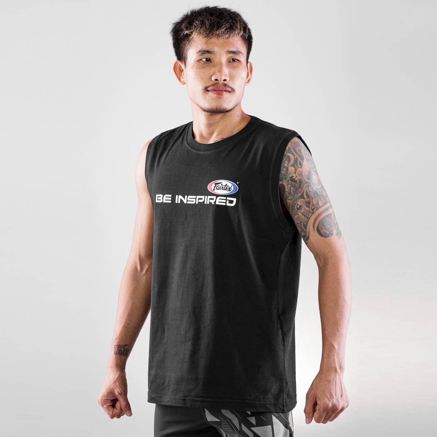 Fairtex MTT - 35 Sleeveless - Be Inspired - Fight.ShopJerseyFairtexBlackXS