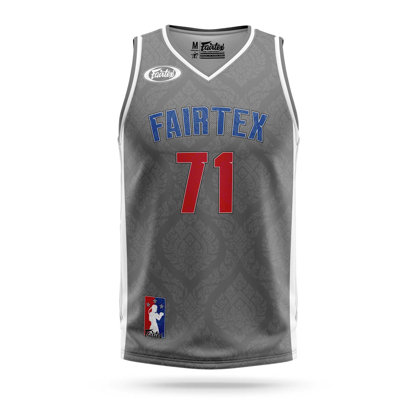 Fairtex NBA Jersey - Muay Thai - Fight.ShopJerseyFairtexGrayXS