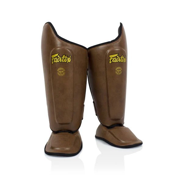 Fairtex SP8 Muay Thai Shin Guards - Fight.ShopShinguardFairtexBrownS