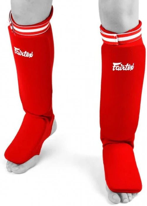 Fairtex SPE1 Fabric Padded Shinguards - Fight.ShopShinguardFairtexBlack