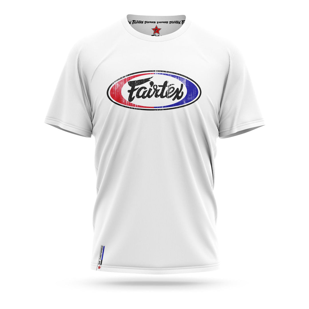 Fairtex TST4 Scratched T-Shirt - Fight.ShopT-ShirtFairtexWhiteXS