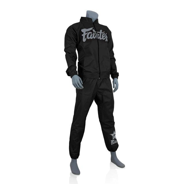 Fairtex VS3 Vinyl Sweat Suit - Fight.ShopSweat SuitFairtexBlack/GreyS