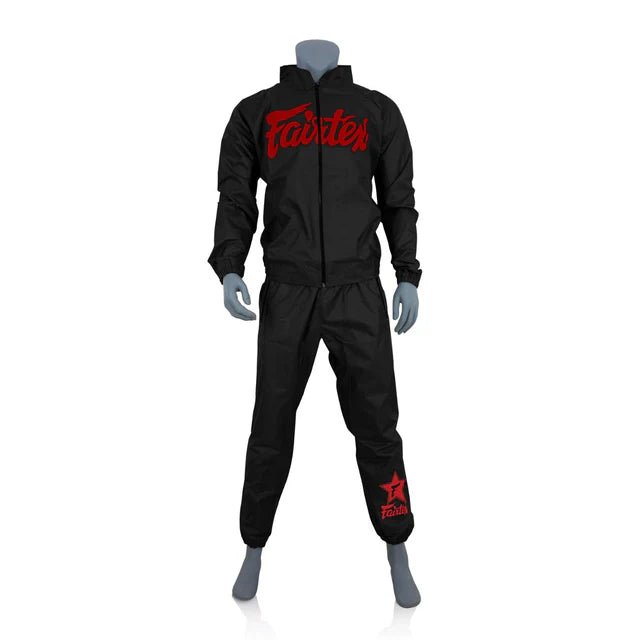 Fairtex VS3 Vinyl Sweat Suit - Fight.ShopSweat SuitFairtexBlack/RedS