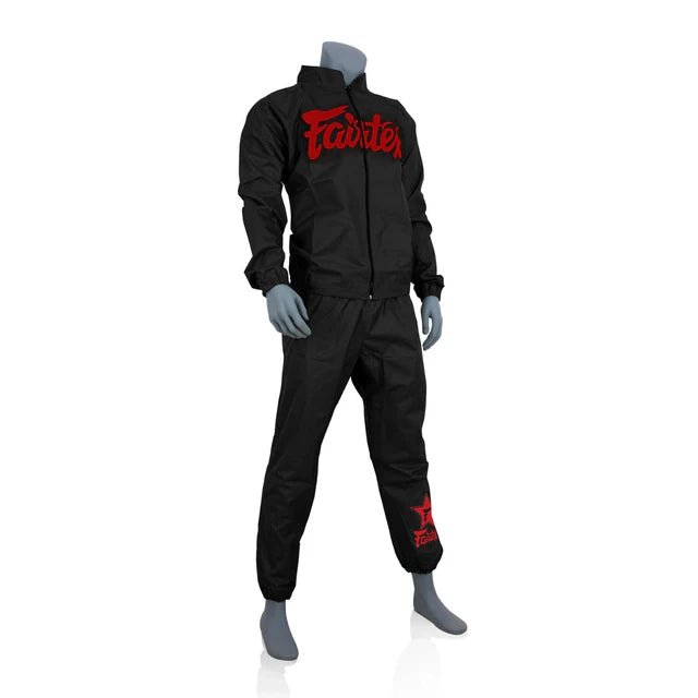 Fairtex VS3 Vinyl Sweat Suit - Fight.ShopSweat SuitFairtexBlack/RedS