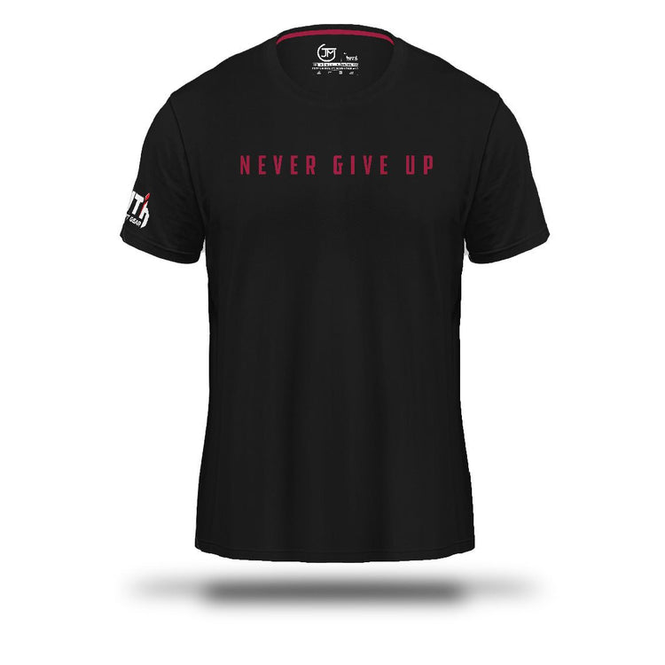 JMJ X Yuth Never Give Up T-Shirt - Fight.ShopT-ShirtJMJDark RedXS