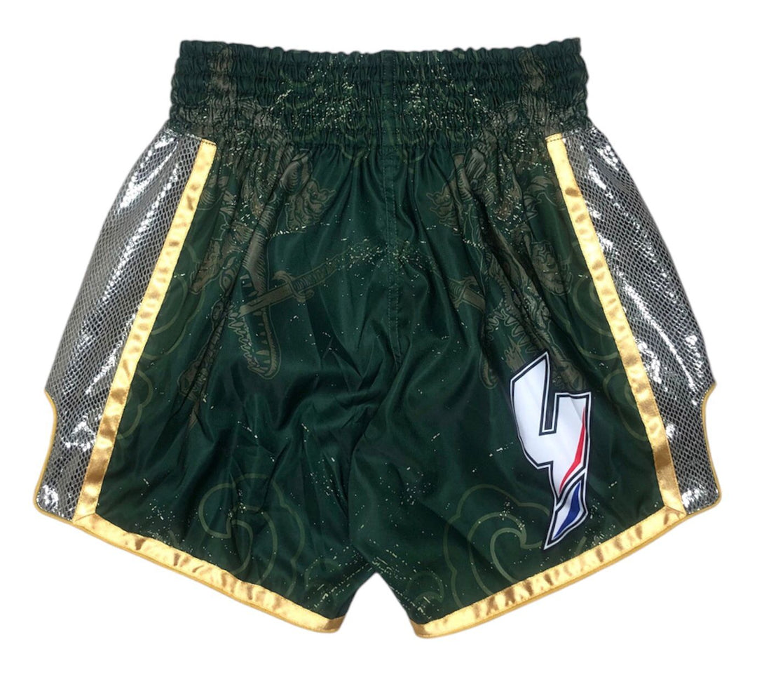 Kingdom Muay Thai Short - Fight.ShopMuay Thai ShortKingdom Muay ThaiGreen