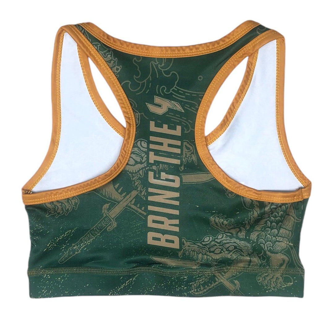 Kingdom Muay Thai Sports Bra - Fight.ShopSports braKingdom Muay ThaiGreen