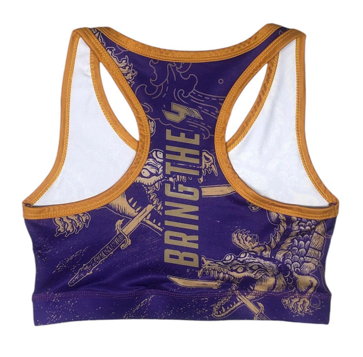 Kingdom Muay Thai Sports Bra - Fight.ShopSports braKingdom Muay ThaiPurple