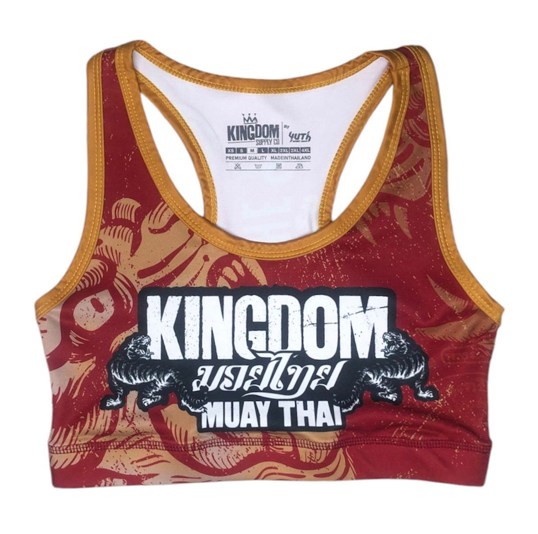 Kingdom Muay Thai Sports Bra - Fight.ShopSports braKingdom Muay ThaiRed