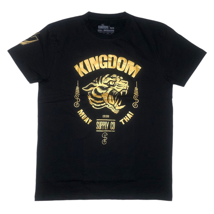 Kingdom Muay Thai T-Shirt - Fight.ShopT-ShirtKingdom Muay ThaiBlack/GoldXS