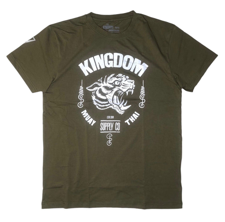 Kingdom Muay Thai T-Shirt - Fight.ShopT-ShirtKingdom Muay ThaiGreen/WhiteXS