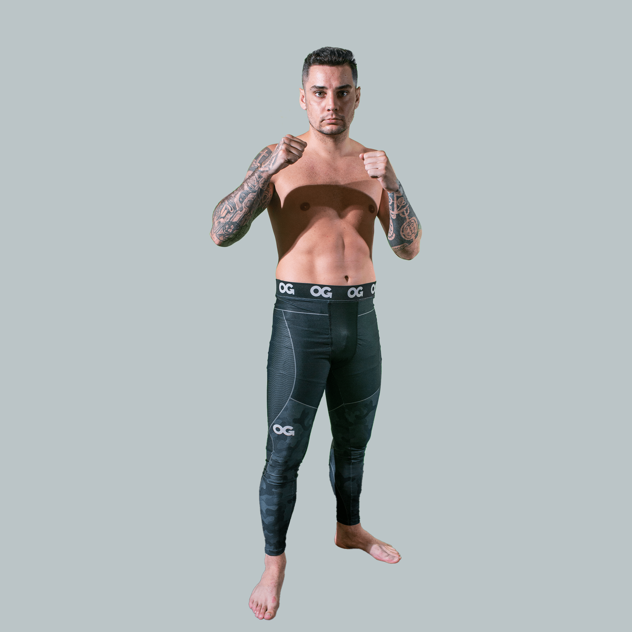 OG Fightwear Camo Stretch Spats (Men's) - Fight.ShopSpatsOG Fightwear