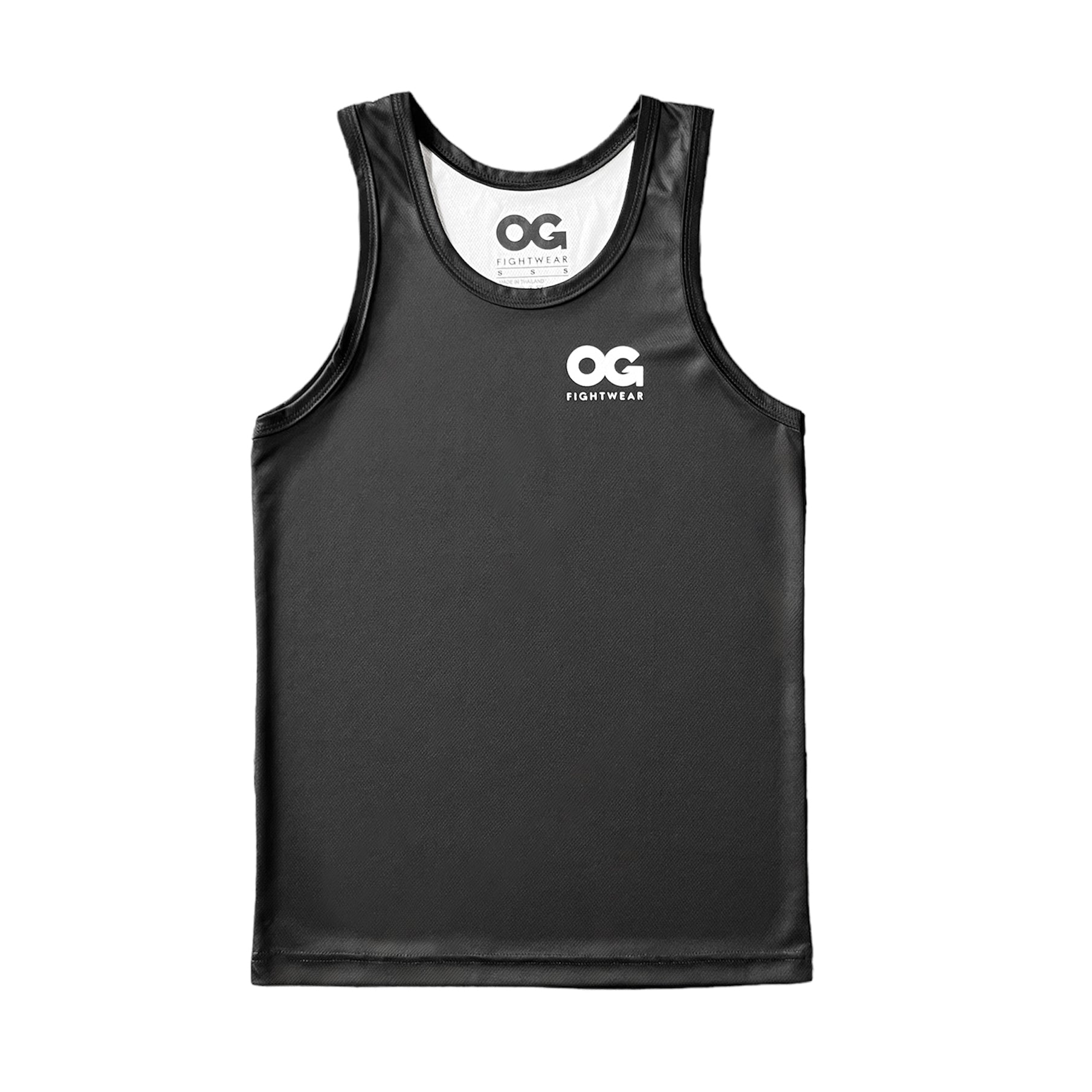 OG Fightwear Classic Microfiber Singlet (Black) - Fight.ShopSingletOG FightwearXS