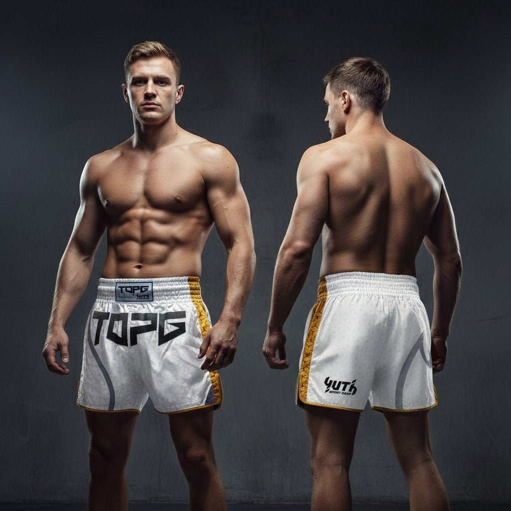 Top G Muay Thai Shorts - Fight.ShopMuay Thai ShortTop GWhiteXS