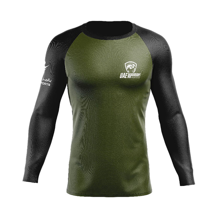 UAE Warriors Long Sleeves Rashguard - Fight.ShopRashguardUAE WarriorsGreenXS