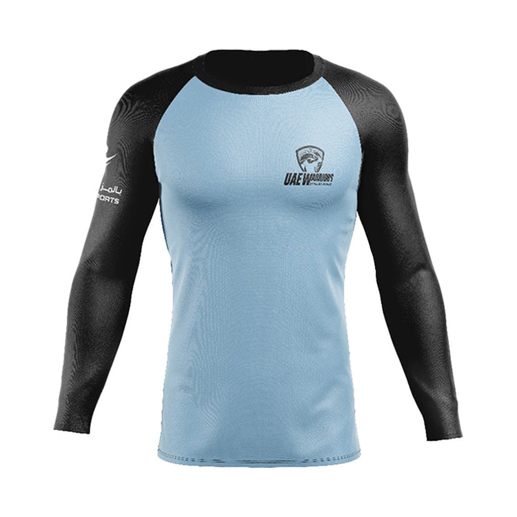 UAE Warriors Long Sleeves Rashguard - Fight.ShopRashguardUAE WarriorsLight BlueXS