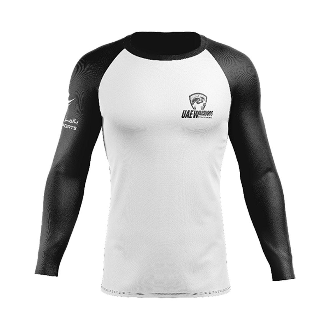 UAE Warriors Long Sleeves Rashguard - Fight.ShopRashguardUAE WarriorsWhiteXS