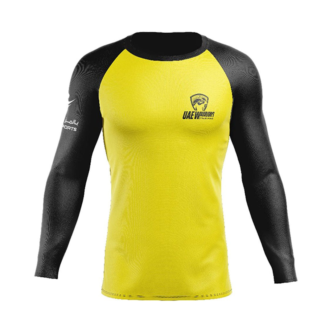 UAE Warriors Long Sleeves Rashguard - Fight.ShopRashguardUAE WarriorsYellowXS