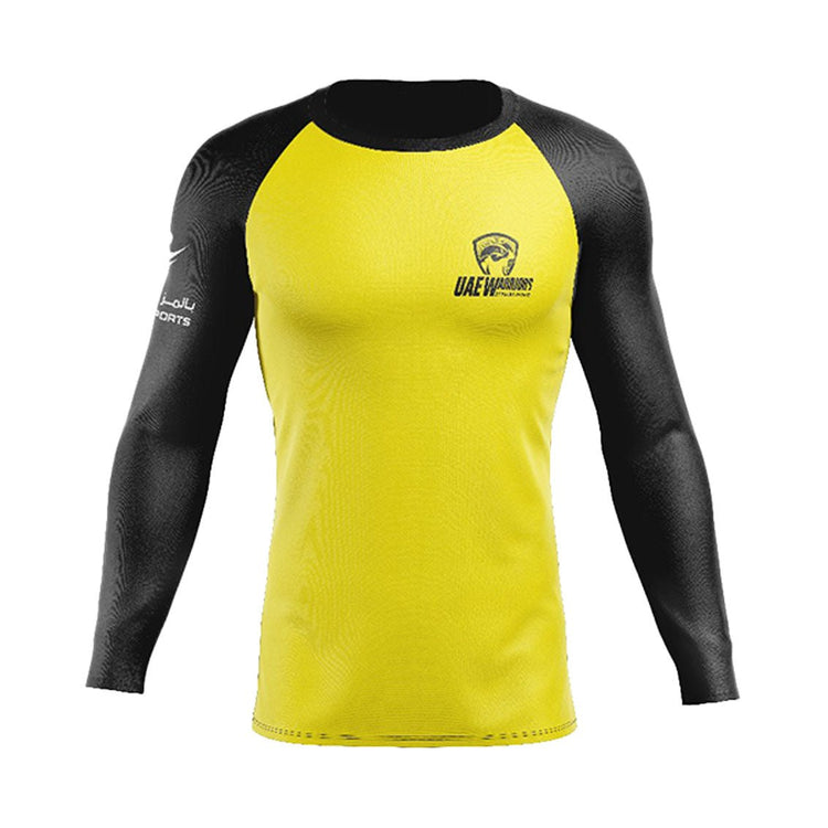 UAE Warriors Long Sleeves Rashguard - Fight.ShopRashguardUAE WarriorsYellowXS