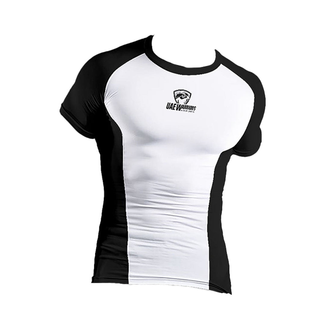 UAE Warriors Short Sleeves Rashguard - Fight.ShopRashguardUAE WarriorsWhiteXS